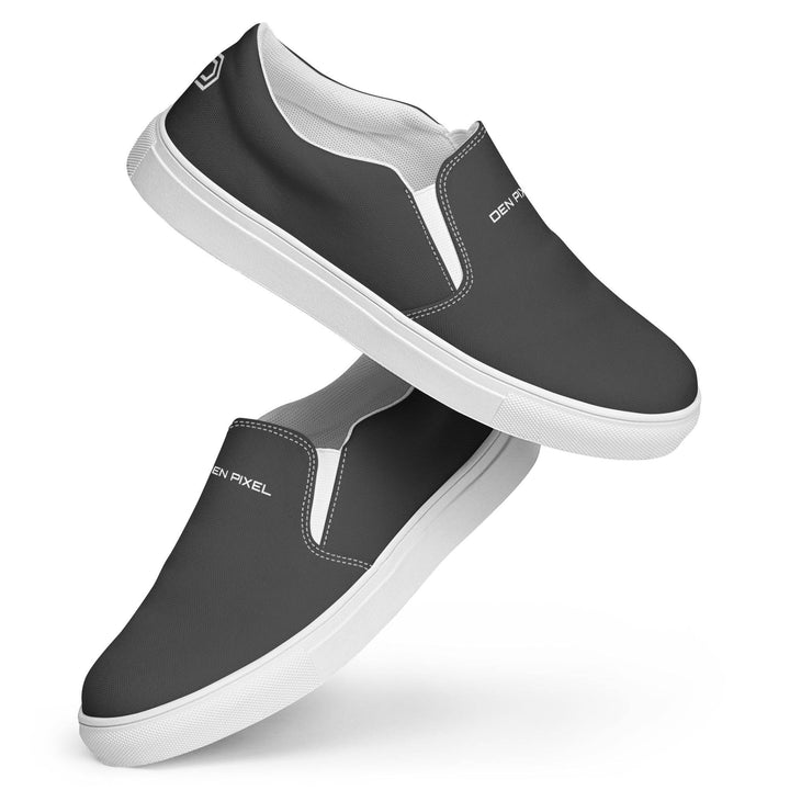Men’s slip-on canvas shoes - DEN PIXEL STYLE