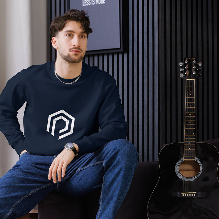 Unisex eco basic sweatshirt - DEN PIXEL STYLE