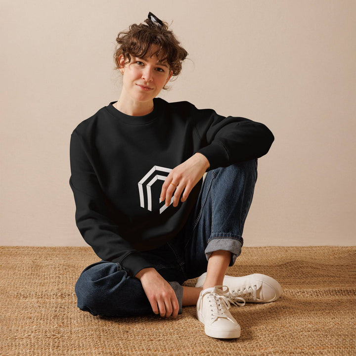 Unisex eco basic sweatshirt - DEN PIXEL STYLE