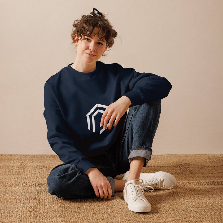Unisex eco basic sweatshirt - DEN PIXEL STYLE