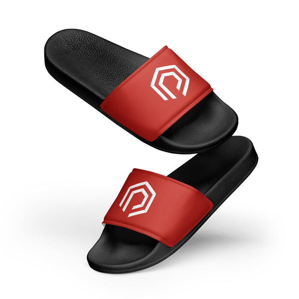 Men’s slides Den Pixel I / Red - DEN PIXEL STYLE