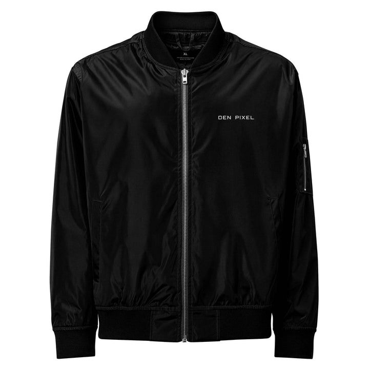 Men's premium recycled bomber jacket - DEN PIXEL STYLE