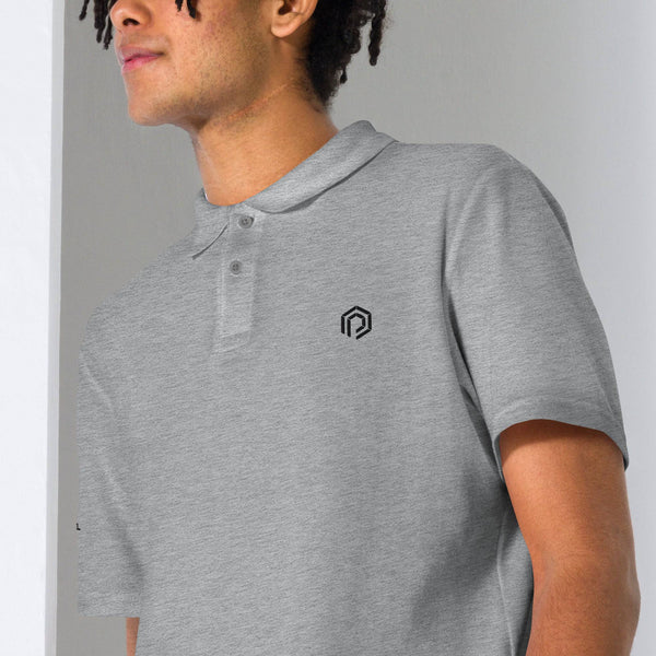 Unisex pique polo shirt - DEN PIXEL STYLE
