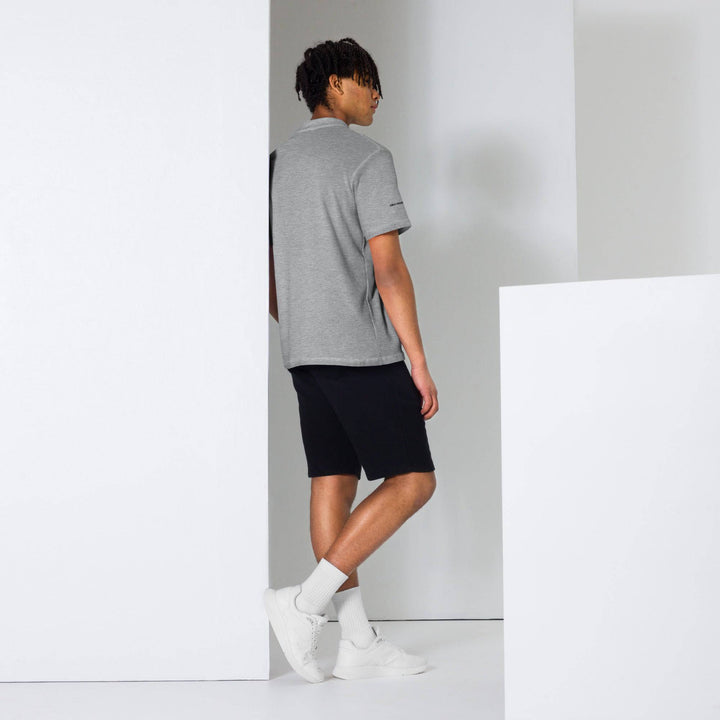 Unisex pique polo shirt - DEN PIXEL STYLE