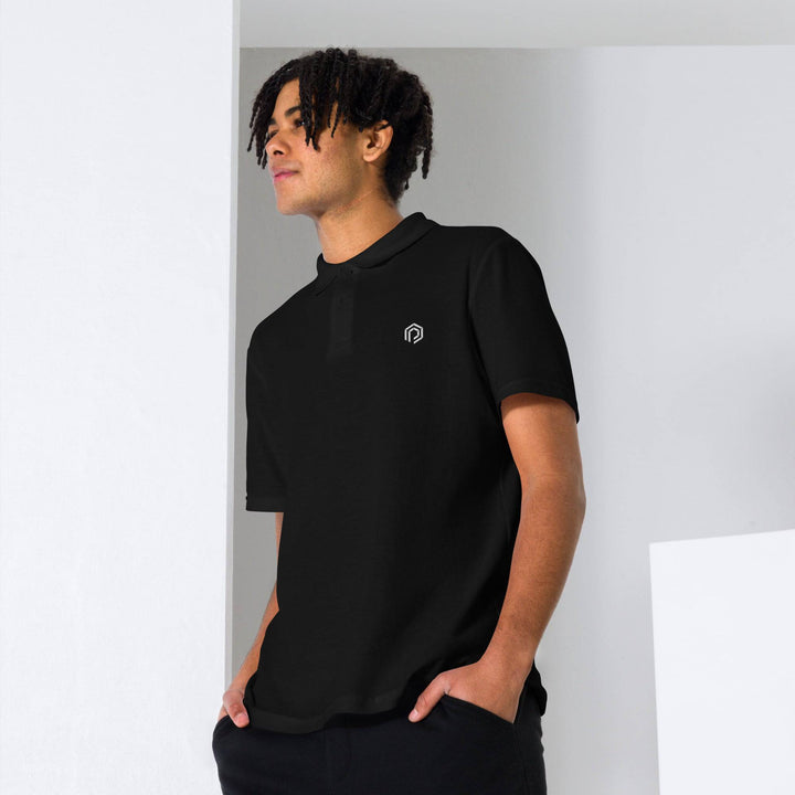 Unisex pique polo shirt - DEN PIXEL STYLE