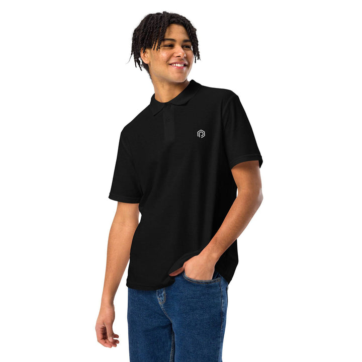 Unisex pique polo shirt - DEN PIXEL STYLE