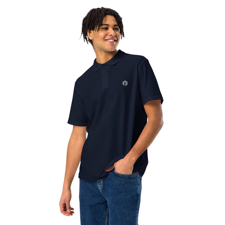 Unisex pique polo shirt - DEN PIXEL STYLE