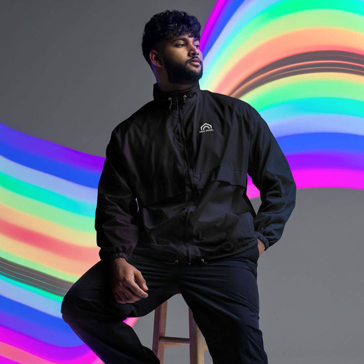 Unisex windbreaker - DEN PIXEL STYLE
