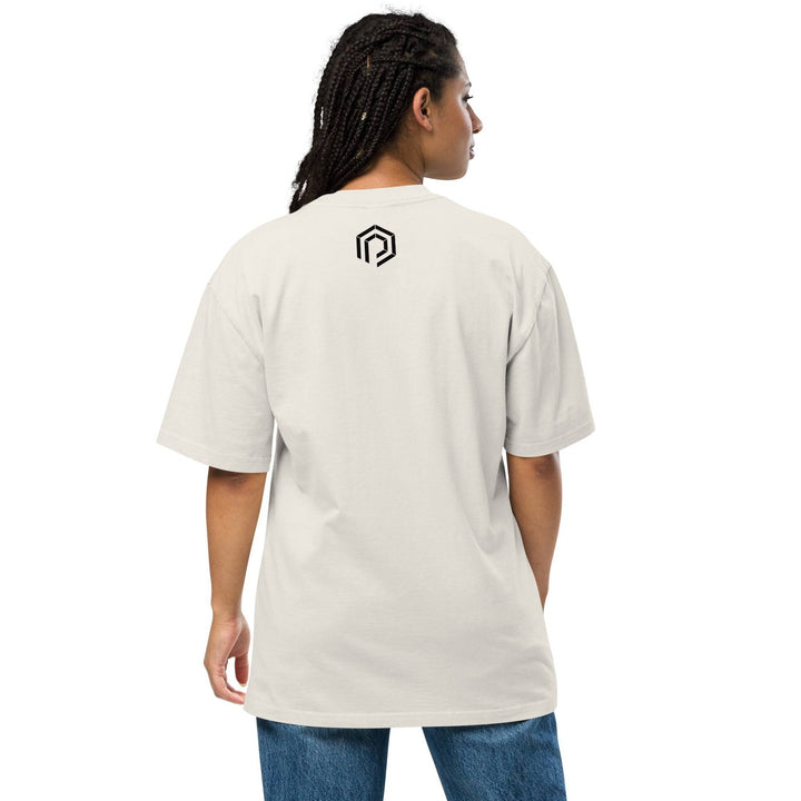 Women's Oversized faded t-shirt - DEN PIXEL STYLE
