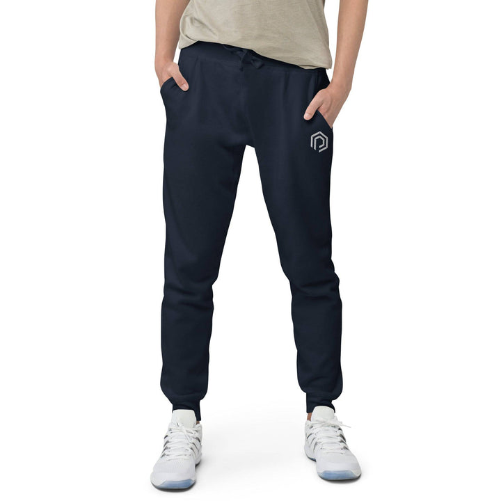 Men's fleece sweatpants - DEN PIXEL STYLE