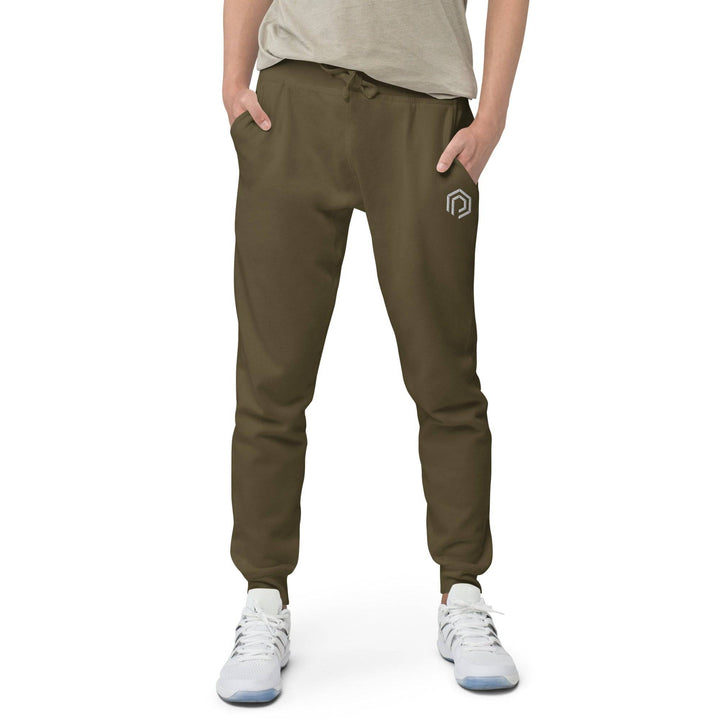 Men's fleece sweatpants - DEN PIXEL STYLE