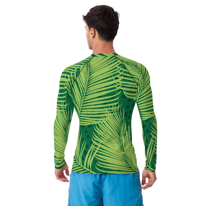 Men's Rash Guard tropical - DEN PIXEL STYLE